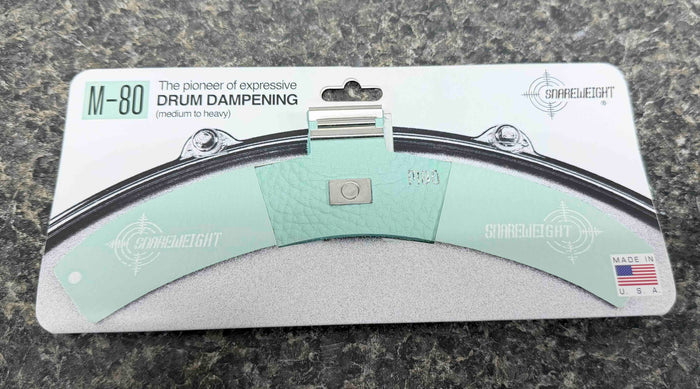 ~NEW~ Snareweight M80 Seafoam Green Magnetic Drum Dampener