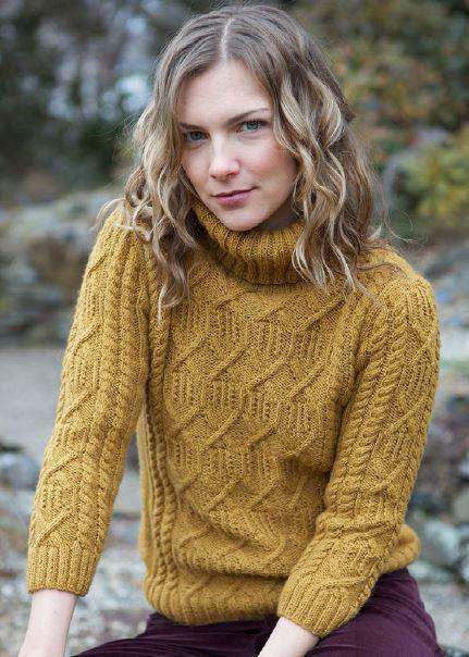 Parlan by Norah Gaughan *Berroco Pattern*-Patterns-Berroco-Alpaca Direct