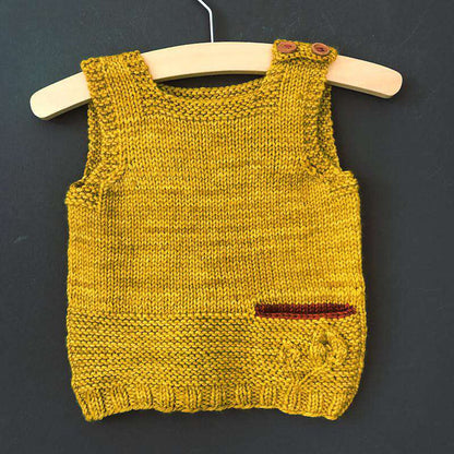 Petites Feuilles Vest by Lisa Chemery-Patterns-Lisa Chemery-Alpaca Direct