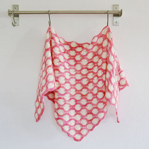 Pink Pirate Shawl by Lena Fedotova-Patterns-Lena Fedotova-Alpaca Direct
