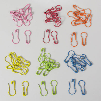 Rainbow Easy Open Lightbulb Stitch Markers (Pack of 60)-Notions-Alpaca Direct-Alpaca Direct