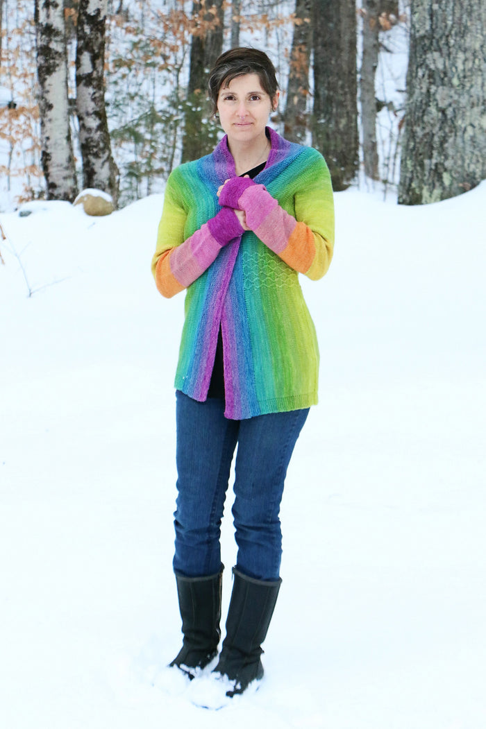 Rainbows in the Gorge by Sarah Keller-Patterns-Frabjous Fibers-Alpaca Direct
