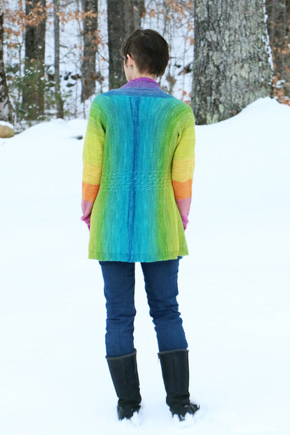 Rainbows in the Gorge by Sarah Keller-Patterns-Frabjous Fibers-Alpaca Direct