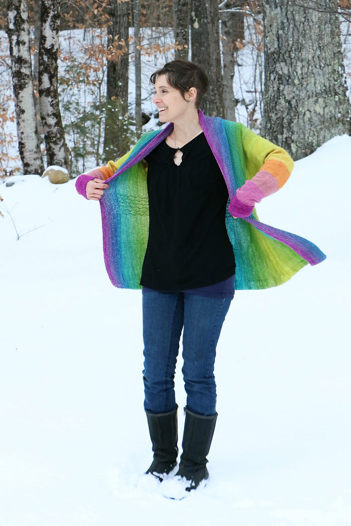 Rainbows in the Gorge by Sarah Keller-Patterns-Frabjous Fibers-Alpaca Direct