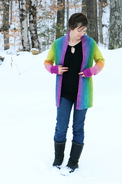 Rainbows in the Gorge by Sarah Keller-Patterns-Frabjous Fibers-Alpaca Direct