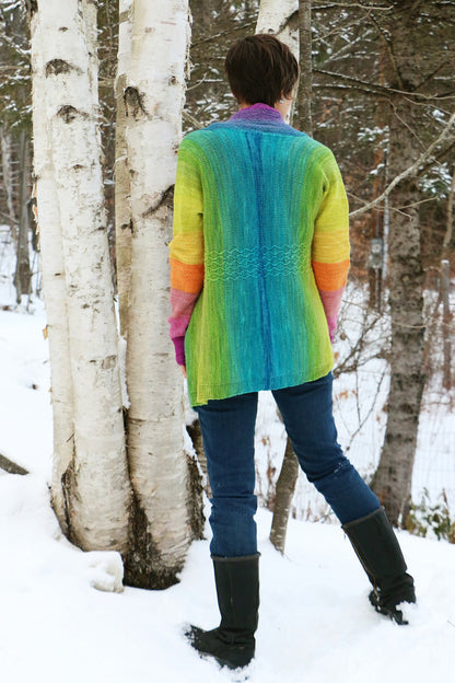 Rainbows in the Gorge by Sarah Keller-Patterns-Frabjous Fibers-Alpaca Direct