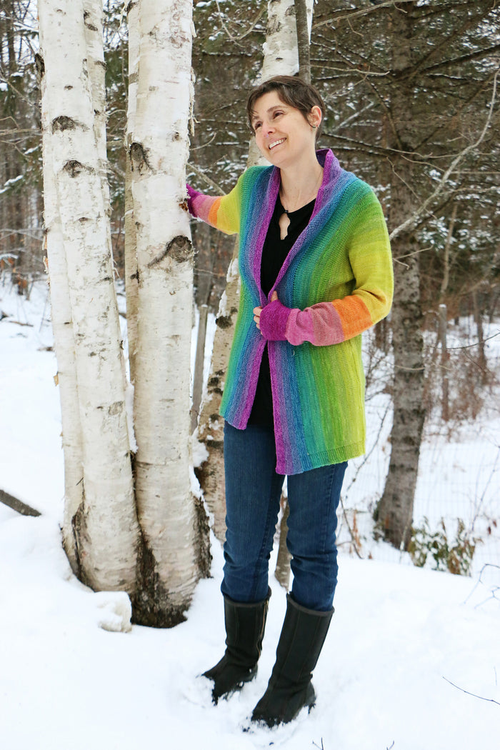 Rainbows in the Gorge by Sarah Keller-Patterns-Frabjous Fibers-Alpaca Direct