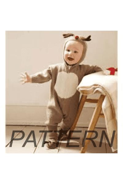 Reindeer Romper Set by Debbie Bliss *Pattern*-Patterns-Knitting Fever-Alpaca Direct