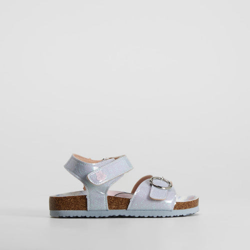 Sandalia bio velcro azul STITCH