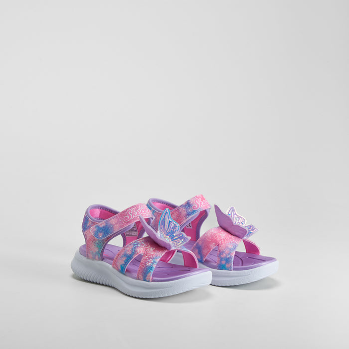 Sandalia Jumpsters 4 mariposa rosa SKECHERS