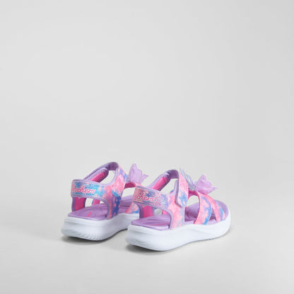 Sandalia Jumpsters 4 mariposa rosa SKECHERS