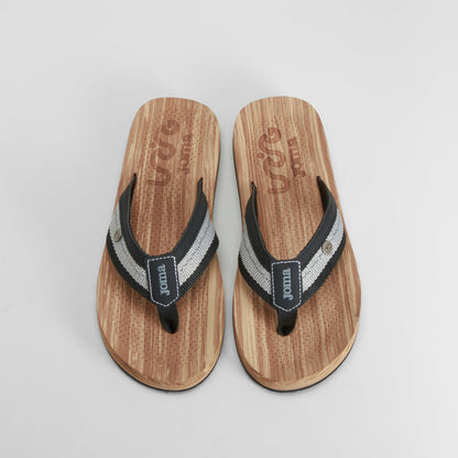 Sandalia madera tiras negra JOMA