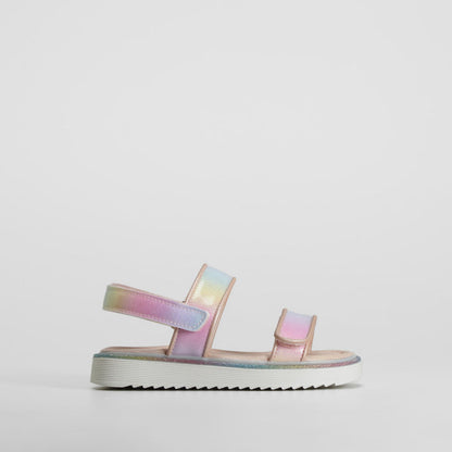 Sandalia velcro tie dye multicolor OH GIRL!