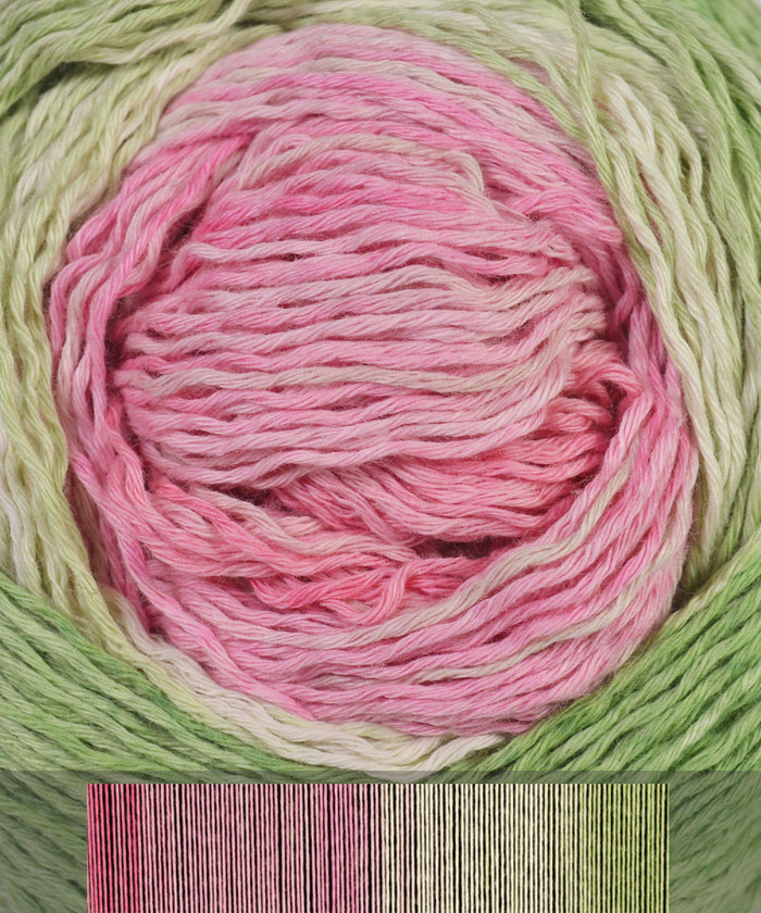 Schoppel-Wolle Zauberball Cotton-Yarn-Schoppel-Wolle-2340 Rosige Zeiten/Rosy Times-Alpaca Direct