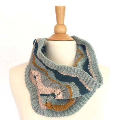 Scraptastic Cowl by Ambah O'Brien-Patterns-Alpaca Direct-Alpaca Direct