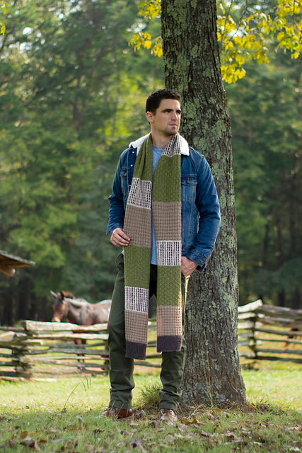 Shelter Scarf by Amy Gunderson *Universal Pattern*-Patterns-Universal Yarns-Alpaca Direct
