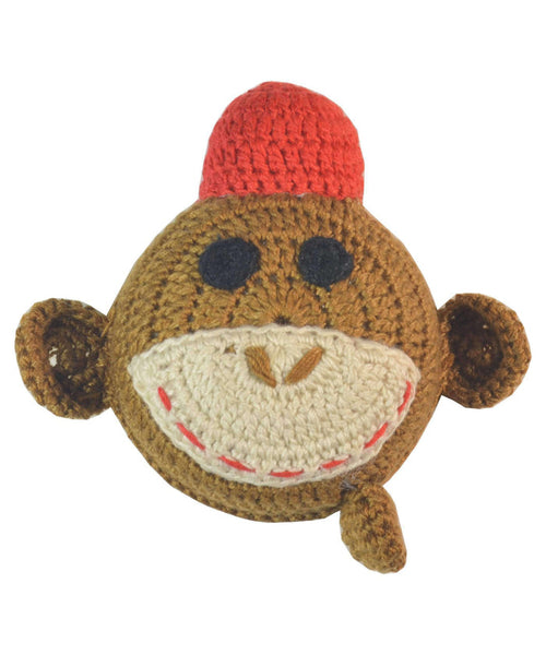 Sock Monkey 60" Crocheted Measuring Tape-Notions-Bryson-Monkey-Alpaca Direct