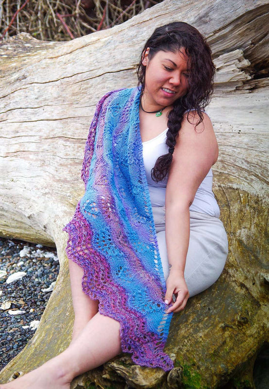 Sunrise Over Sea by Meghan Jones-Patterns-Meghan Jones-Alpaca Direct