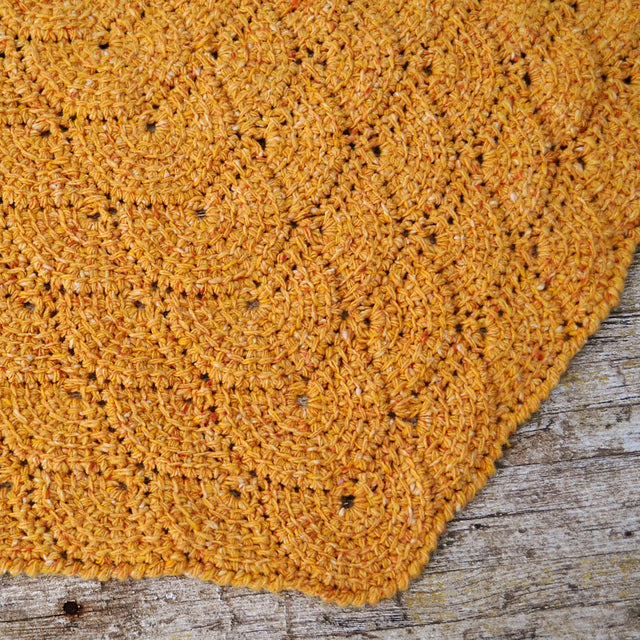 Tunisian Crochet Shell Blanket by Lena Fedotova-Patterns-Lena Fedotova-Alpaca Direct