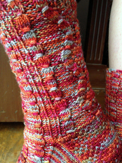 Waving Bamboo Socks by Meghan Jones *Pattern*-Patterns-Meghan Jones-Alpaca Direct