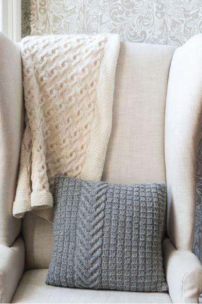 Wood & Steel Blanket by Alicia Plummer *Berroco Pattern*-Patterns-Berroco-Alpaca Direct