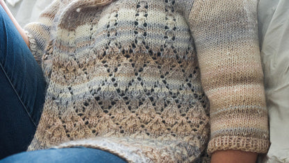 Wrapped in Lace Cardigan by Meghan Jones *Pattern*-Patterns-Meghan Jones-Alpaca Direct