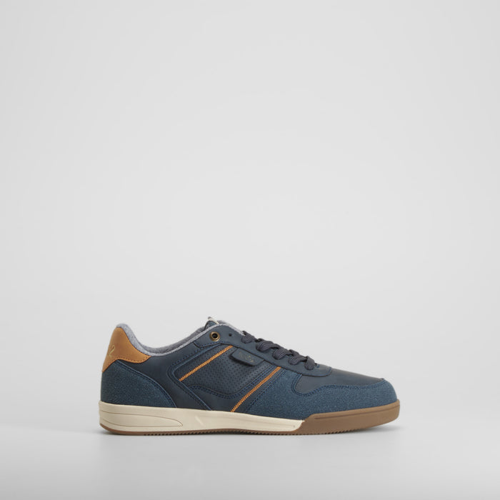 Zapatilla azul marino suela blanca LOIS