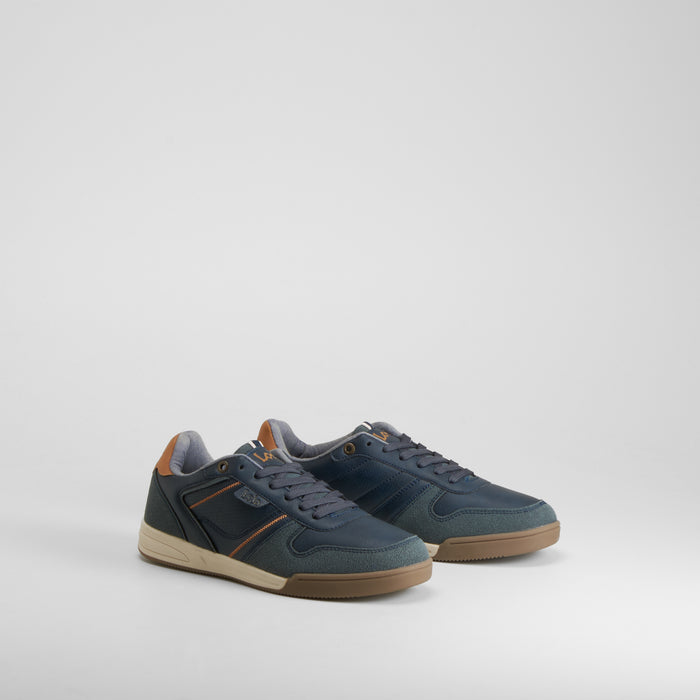 Zapatilla azul marino suela blanca LOIS