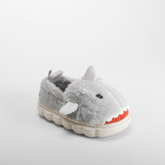 Zapatilla casa tiburón gris OLYNE
