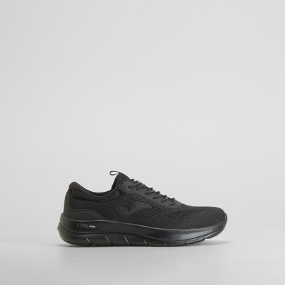 Zapatilla cordón elástico negra JOMA