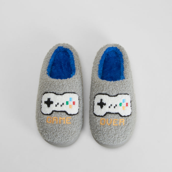 Zapatilla de casa Game Over gris OLYNE