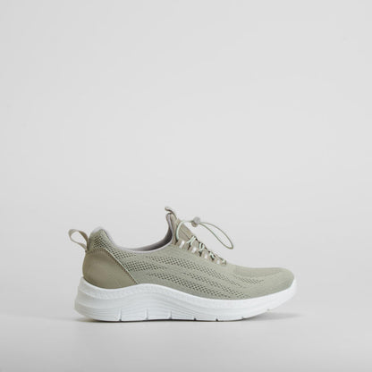 Zapatilla deportiva cómoda verde UTWO