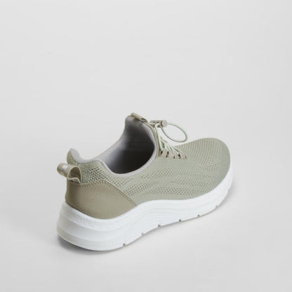 Zapatilla deportiva cómoda verde UTWO