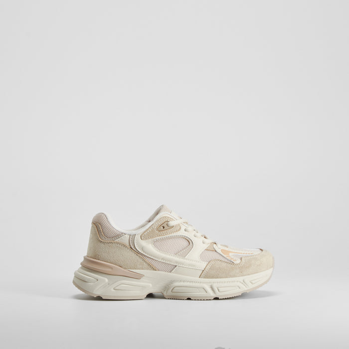 Zapatilla deportiva running chunky beige NYC
