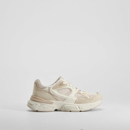 Zapatilla deportiva running chunky beige NYC
