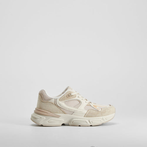 Zapatilla deportiva running chunky beige NYC