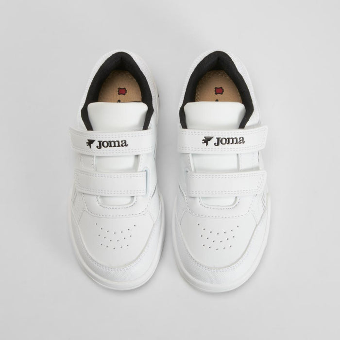 Zapatilla deportiva W. Buddy velcro blanca JOMA