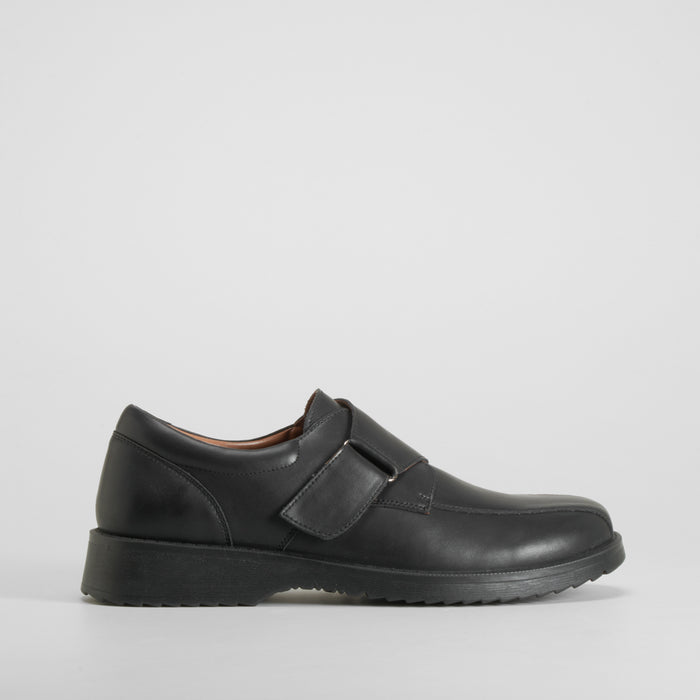 Zapato colegial piel negro MR HANSEN
