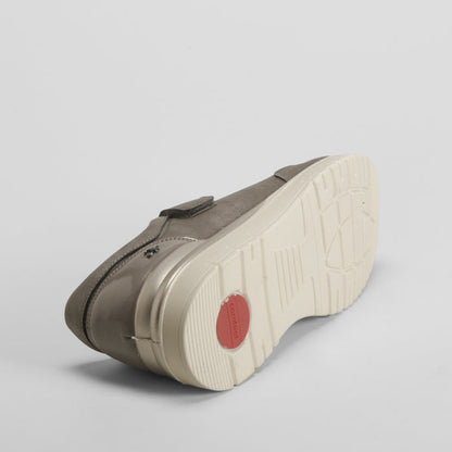 Zapato velcro taupe COMFEET
